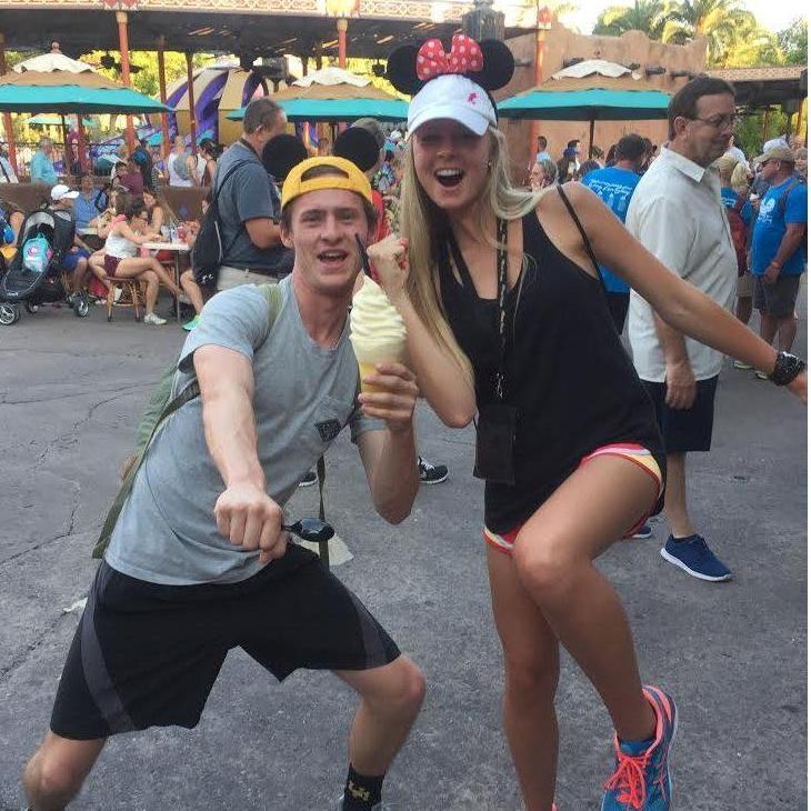 celebrating our Disney World Dole Whip