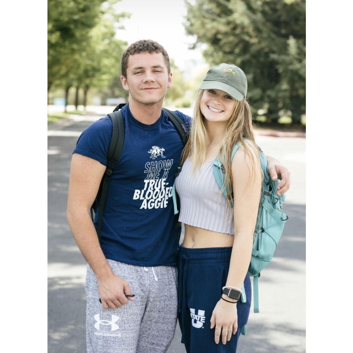Featured on the USU instagram during first week of school for our school spirit!