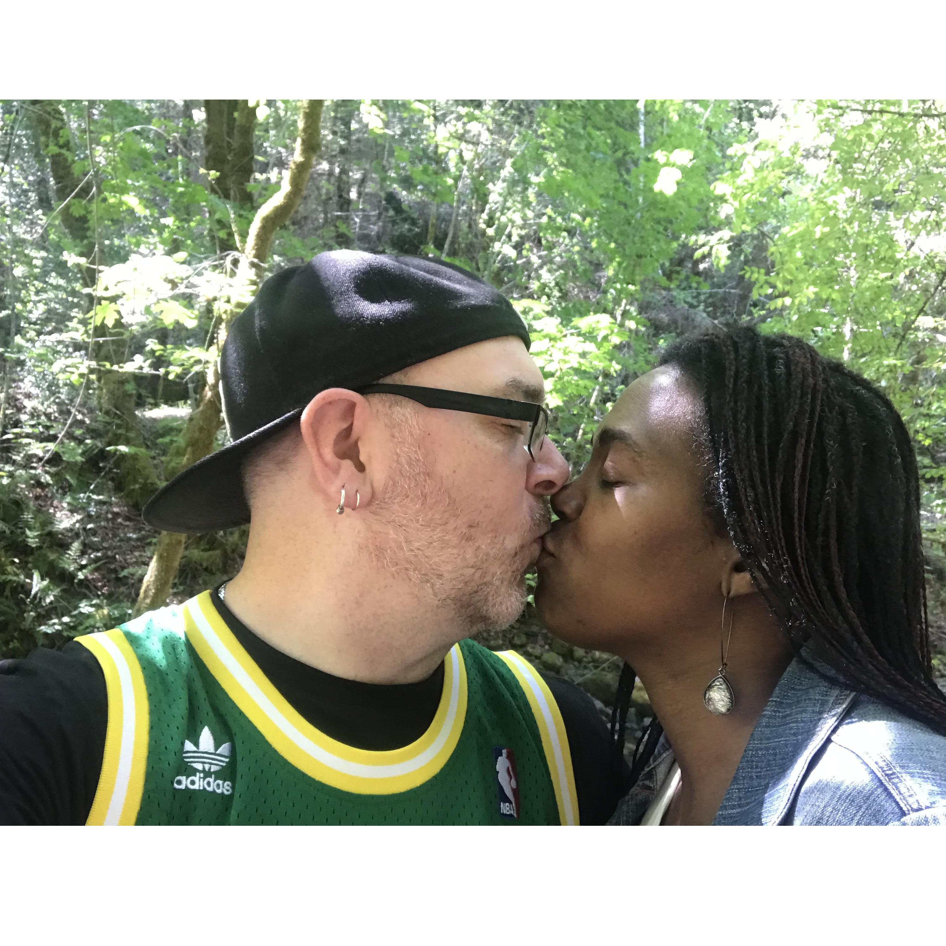 We loved each other from the very beginning.