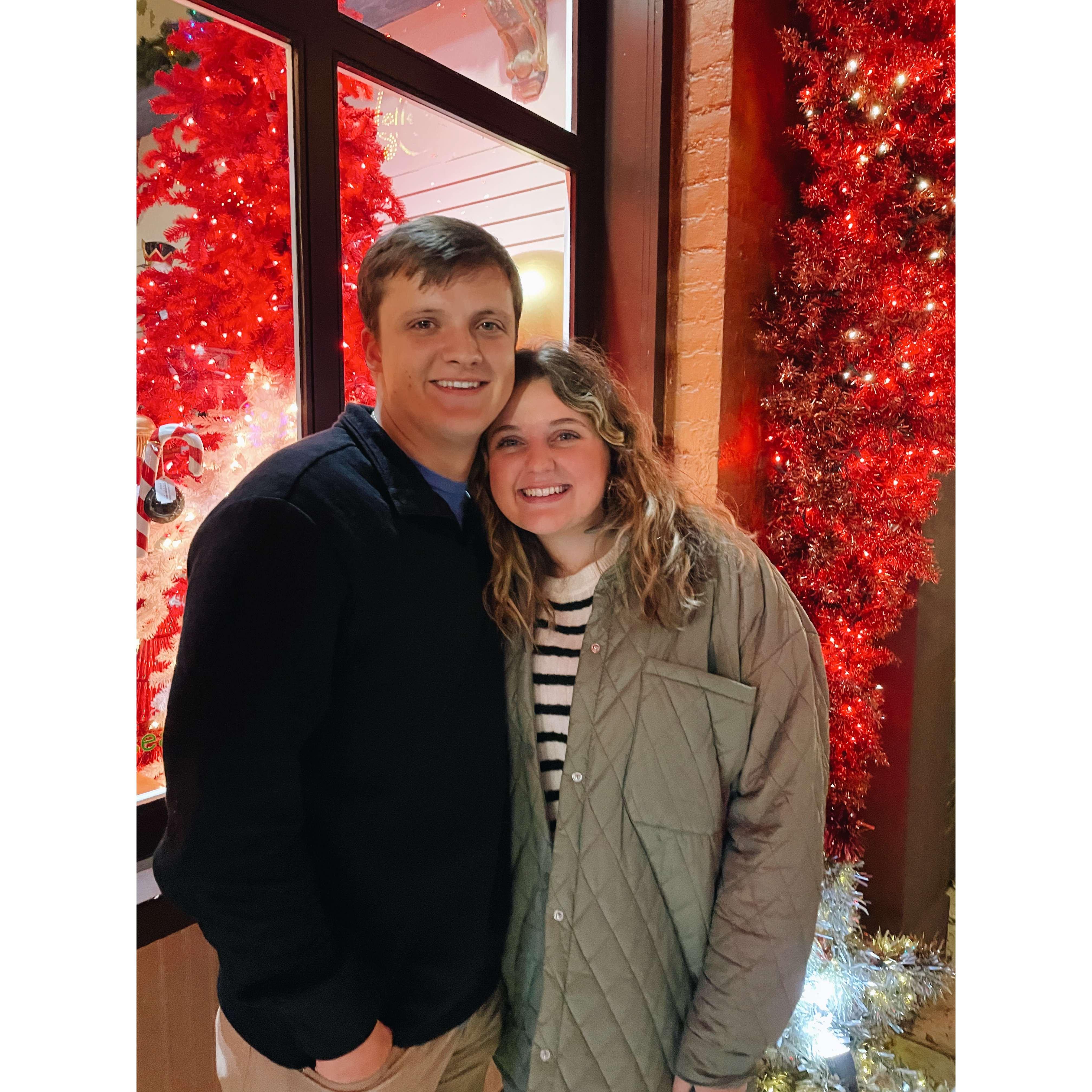 December 2021- Grayson came to Dallas before Christmas to celebrate with Calli!