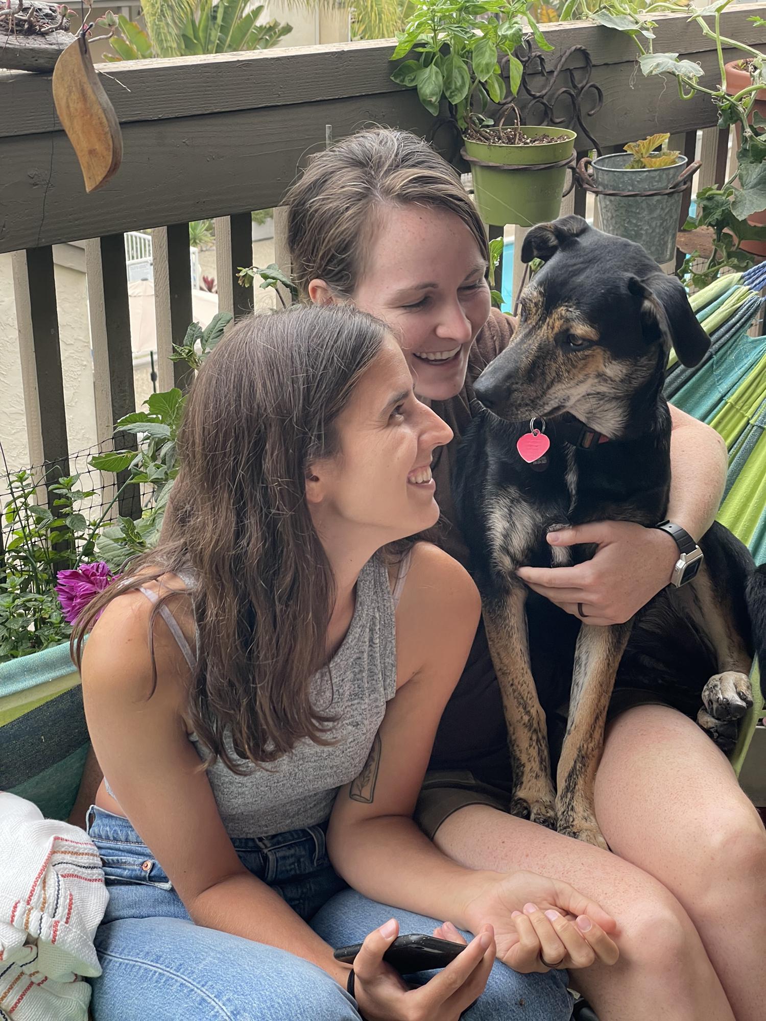 The first week after we adopted Mosie!
