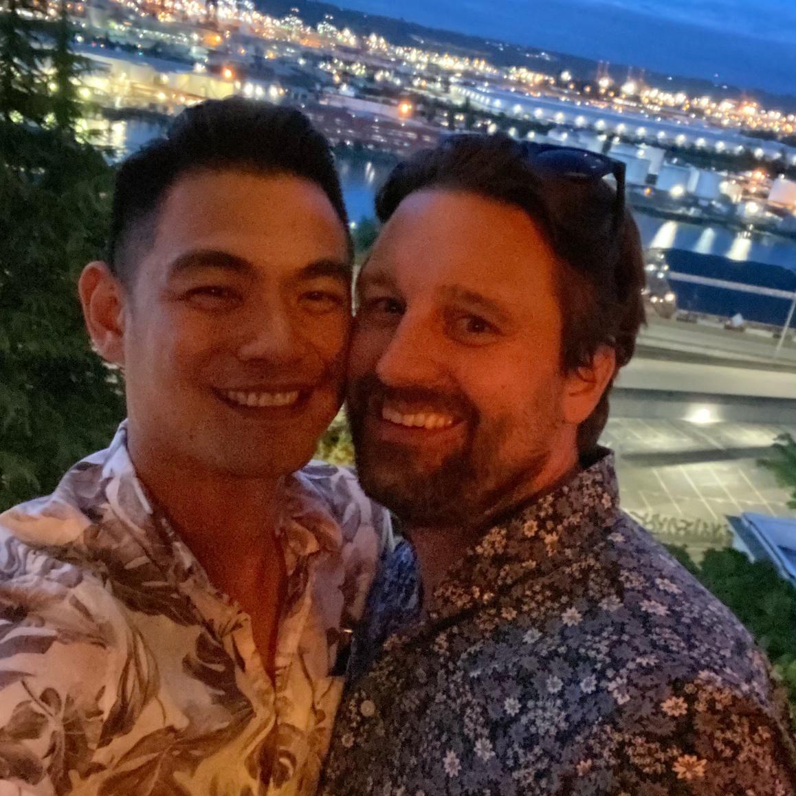 Our first picture together. June 2021