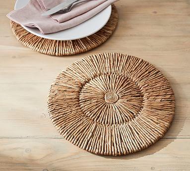 Malibu Handwoven Seagrass Charger Plate