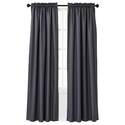 84&#34; X 42&#34; Braxton Thermaback Blackout Curtain Panel Gray - Eclipse