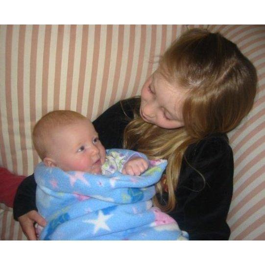 Grace and Elyse at 6 and 0