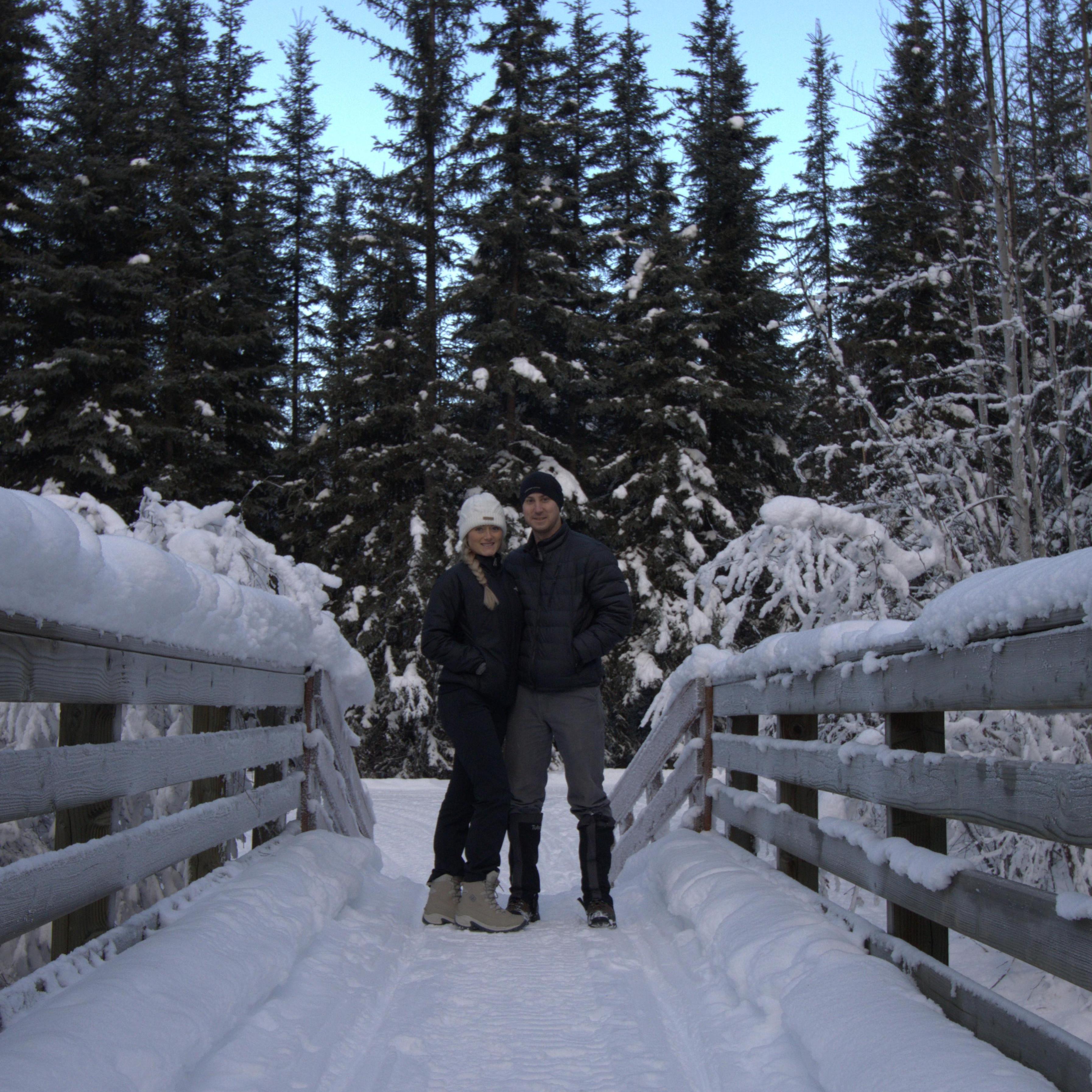 A hike around Chena hot springs, Alaska