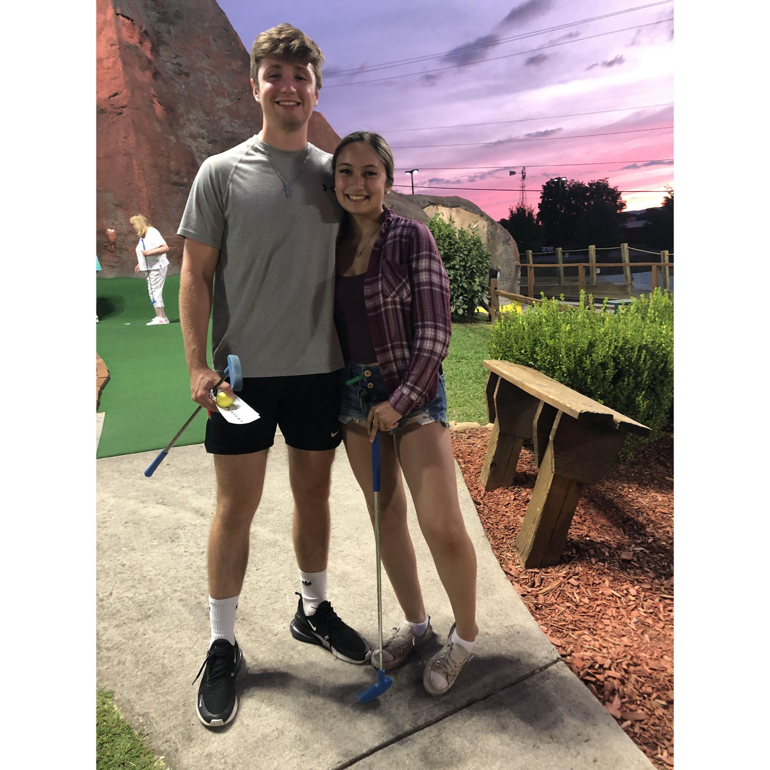 You all know we love our mini golf!