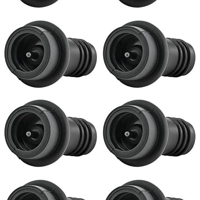 WOTOR Wine Saver with 8 Vacuum Stoppers, Wine Stopper, Wine Preserver, Reusable Bottle Sealer Keeps Wine Fresh ( 8 Vacuum Stopper)