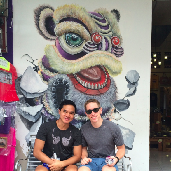 Street art in Penang, Malaysia