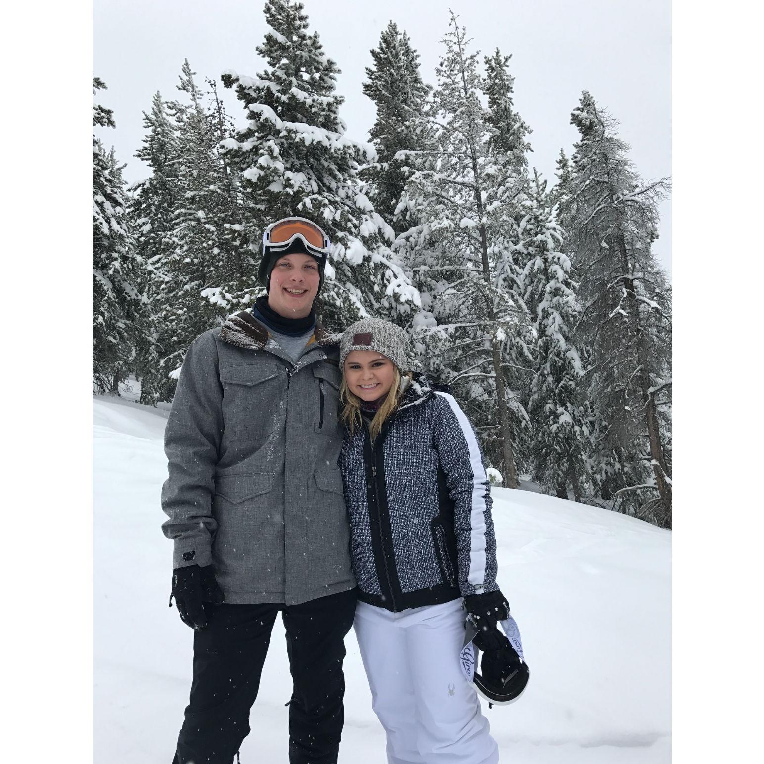 Our first vacation together, Colorado