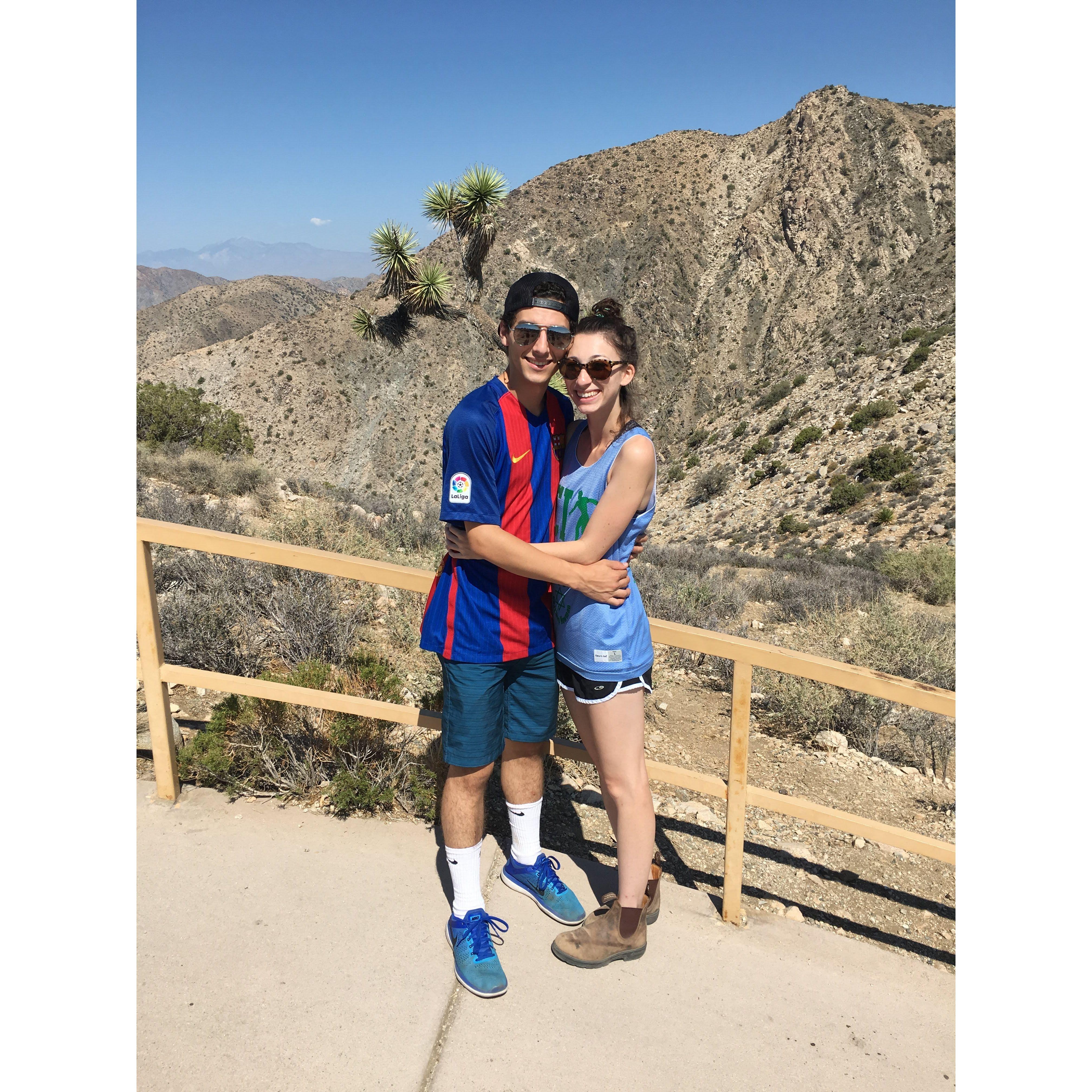 Joshua Tree was our first camping trip together!