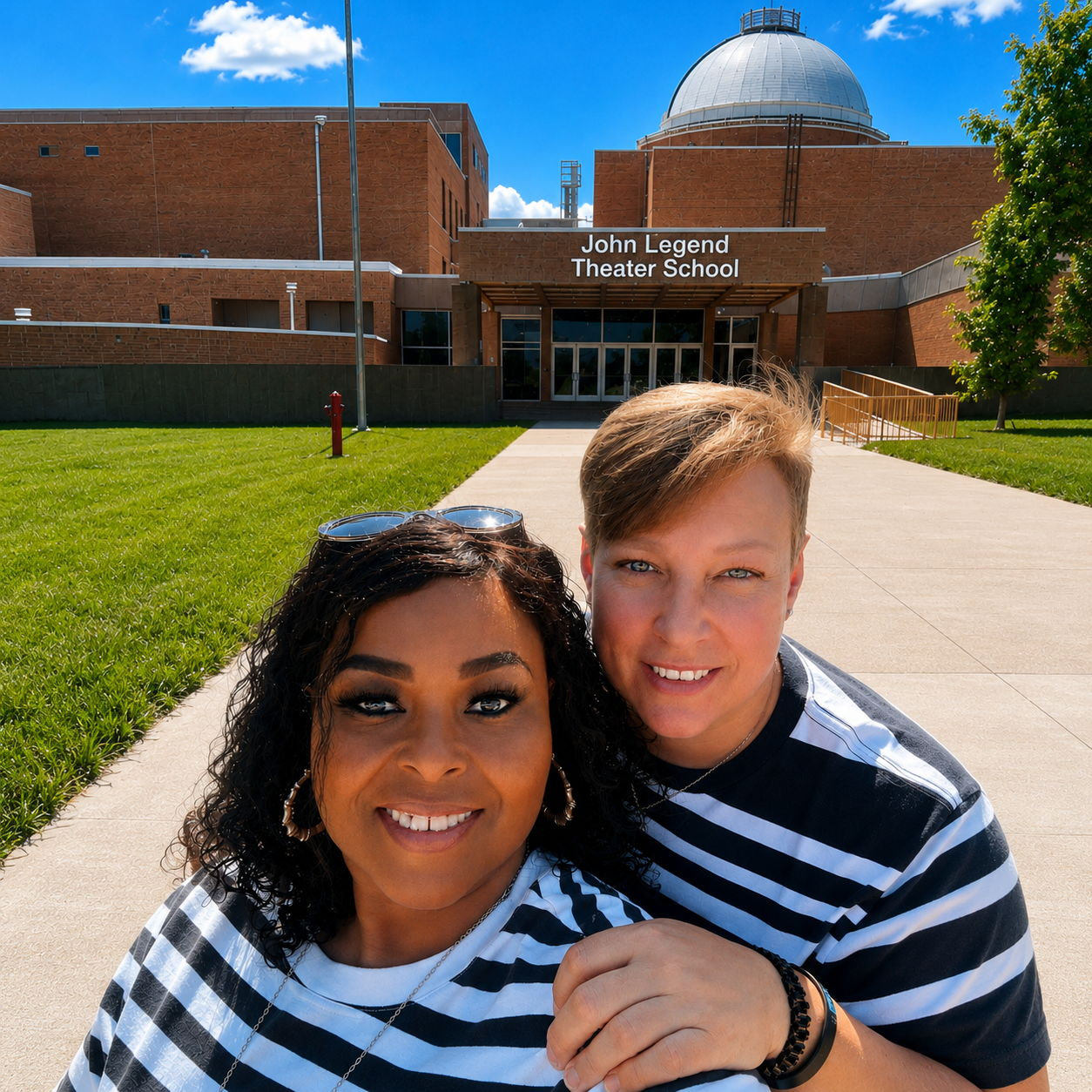 Visiting her hometown, "YES" Trishia and John Legend are from the same hometown!