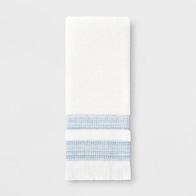 Chambray Border Stripe Towel - Threshold™