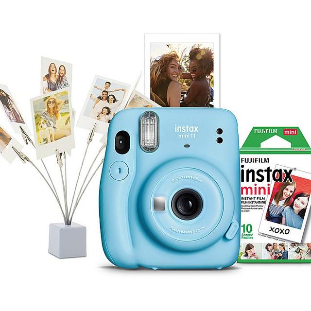 Fujifilm - Instax Mini 11 Camera Bundle - Sky Blue