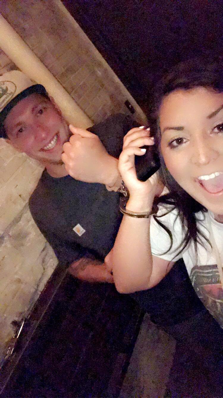 Our first escape room that we did was in Nashville! We had to do a prison break handcuffed together. Took a new meaning to partners in crime!