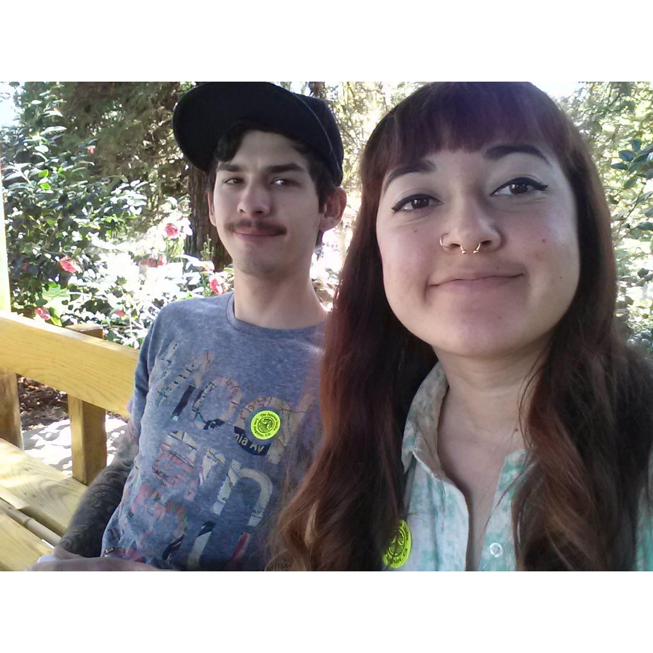 Celebrating anniversary at The Huntington Library