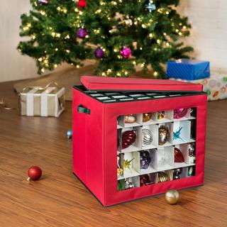 Holiday Ornament Storage Cube, 120-Count
