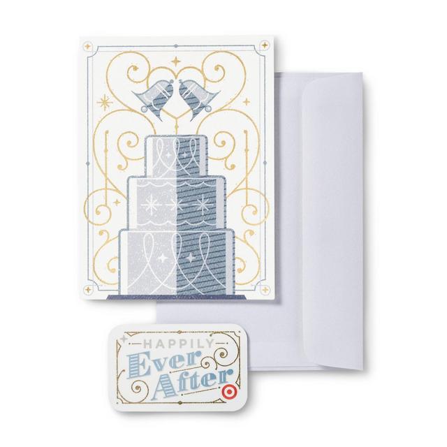 Wedding Cake Topper $75 GiftCard + Free Greeting Card
