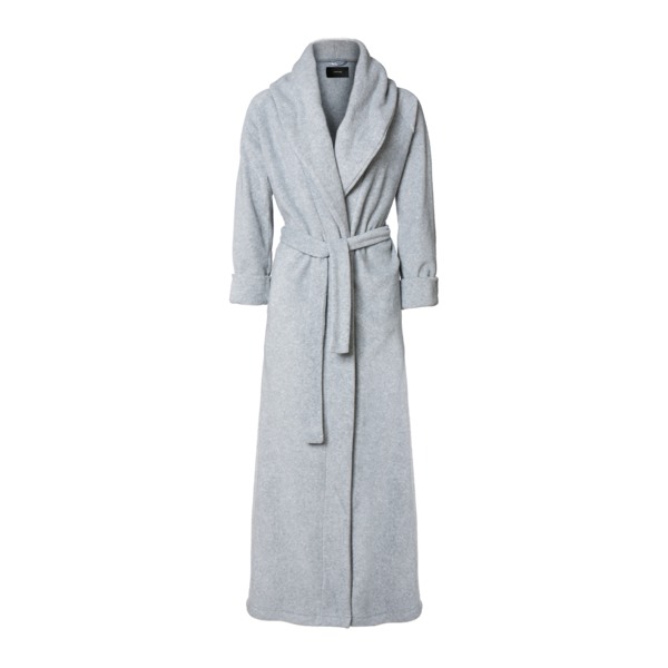 MOUNT EVEREST / FLEECE BATHROBE (light grey)