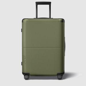 July Checked Plus Luggage with Case Safe