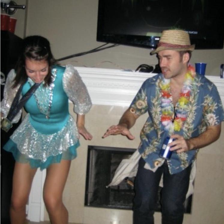 The first night we met. 2010