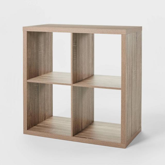 4 Cube Organizer Weathered Gray - Brightroom™