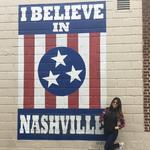 Your instagram photo Op #2: Believe in Nashville Mural