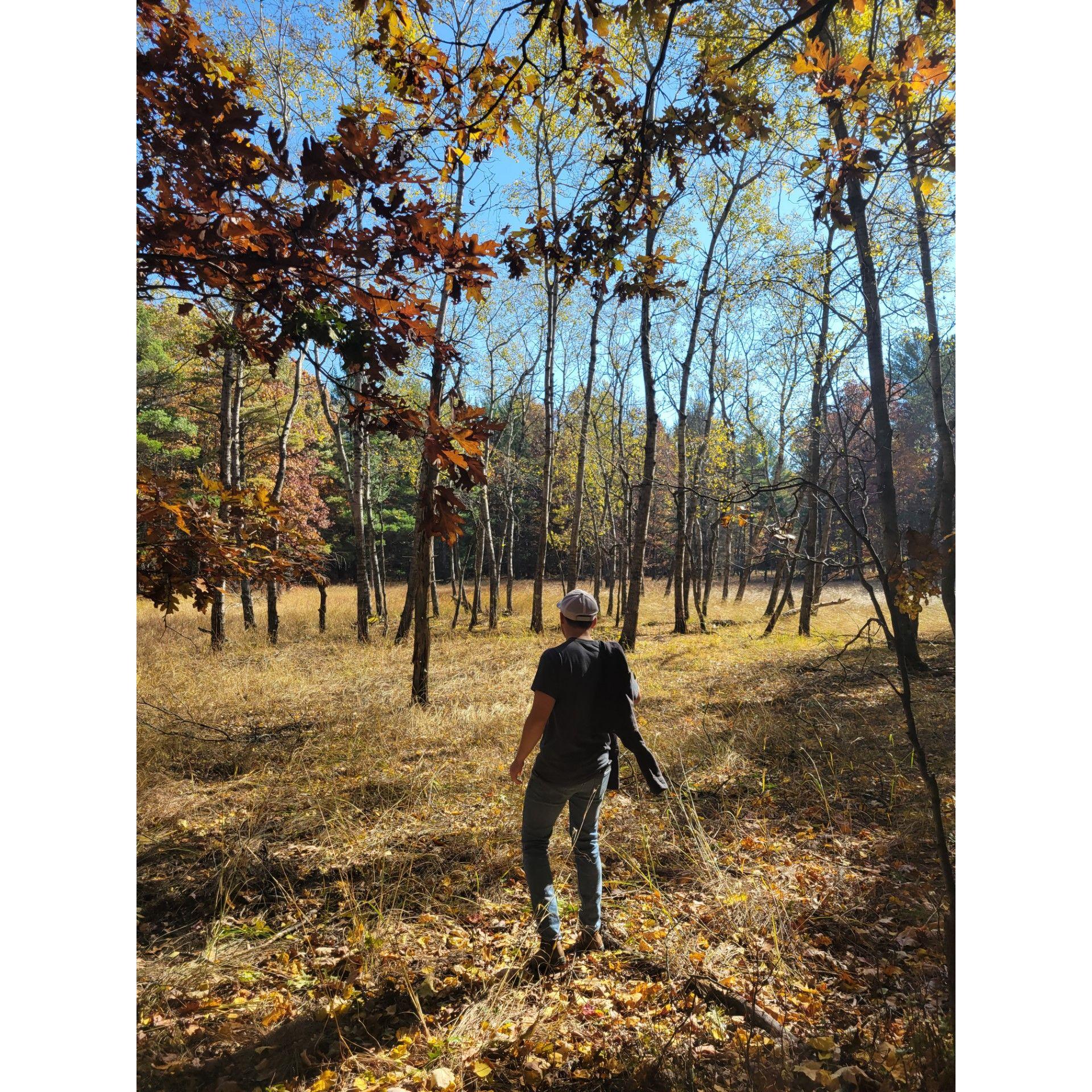 from the hike we went on the day we got engaged 🍂 10/22/22