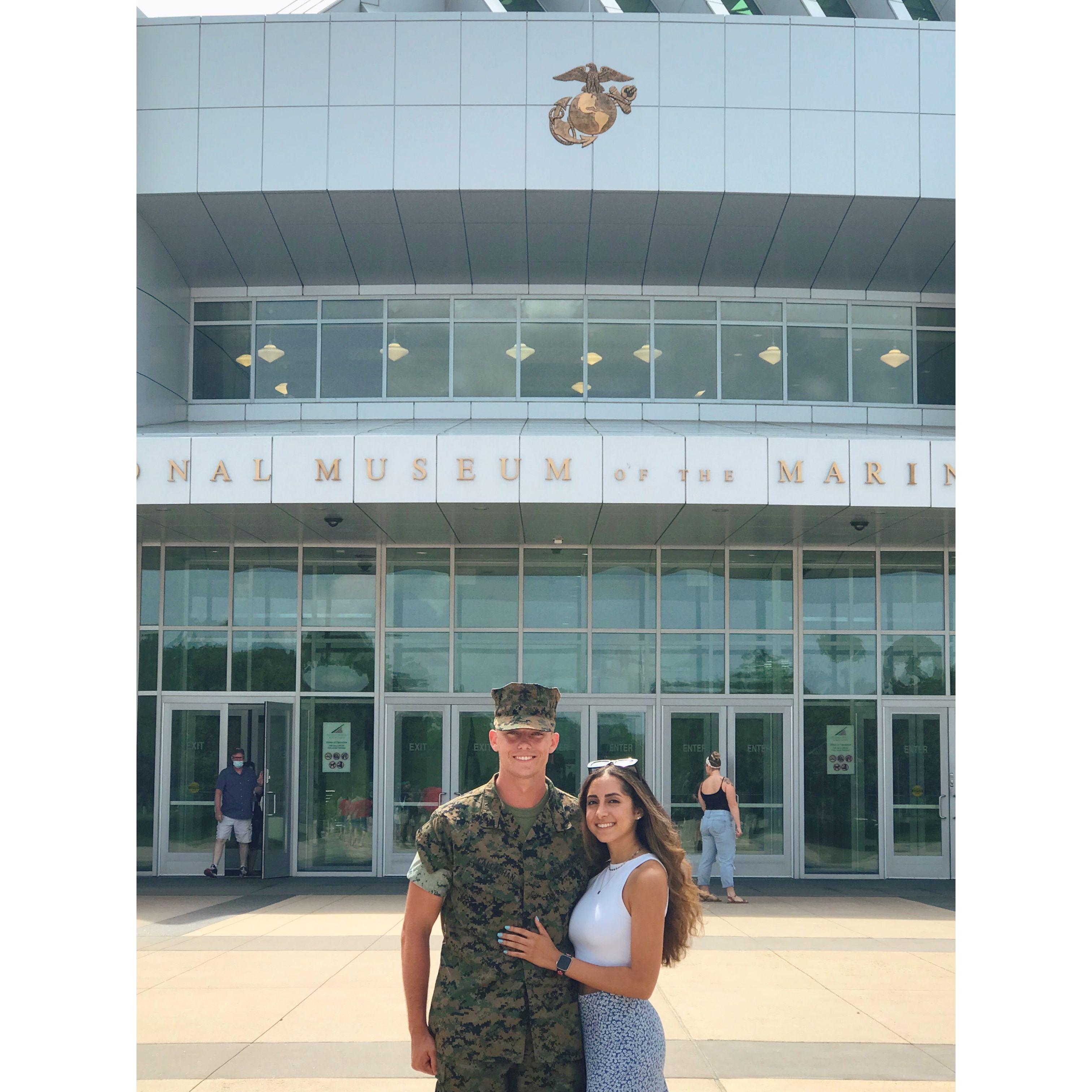 August 14, 2021. John graduated OCS and it was a beautiful day for all. I was so proud of him and we were so happy we could finally be together again!!