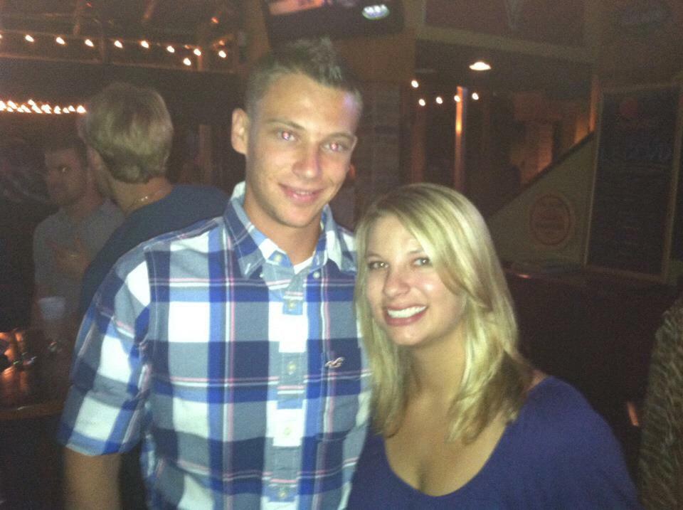 Tom and Lindsay’s first get together after meeting in Ginnie Springs