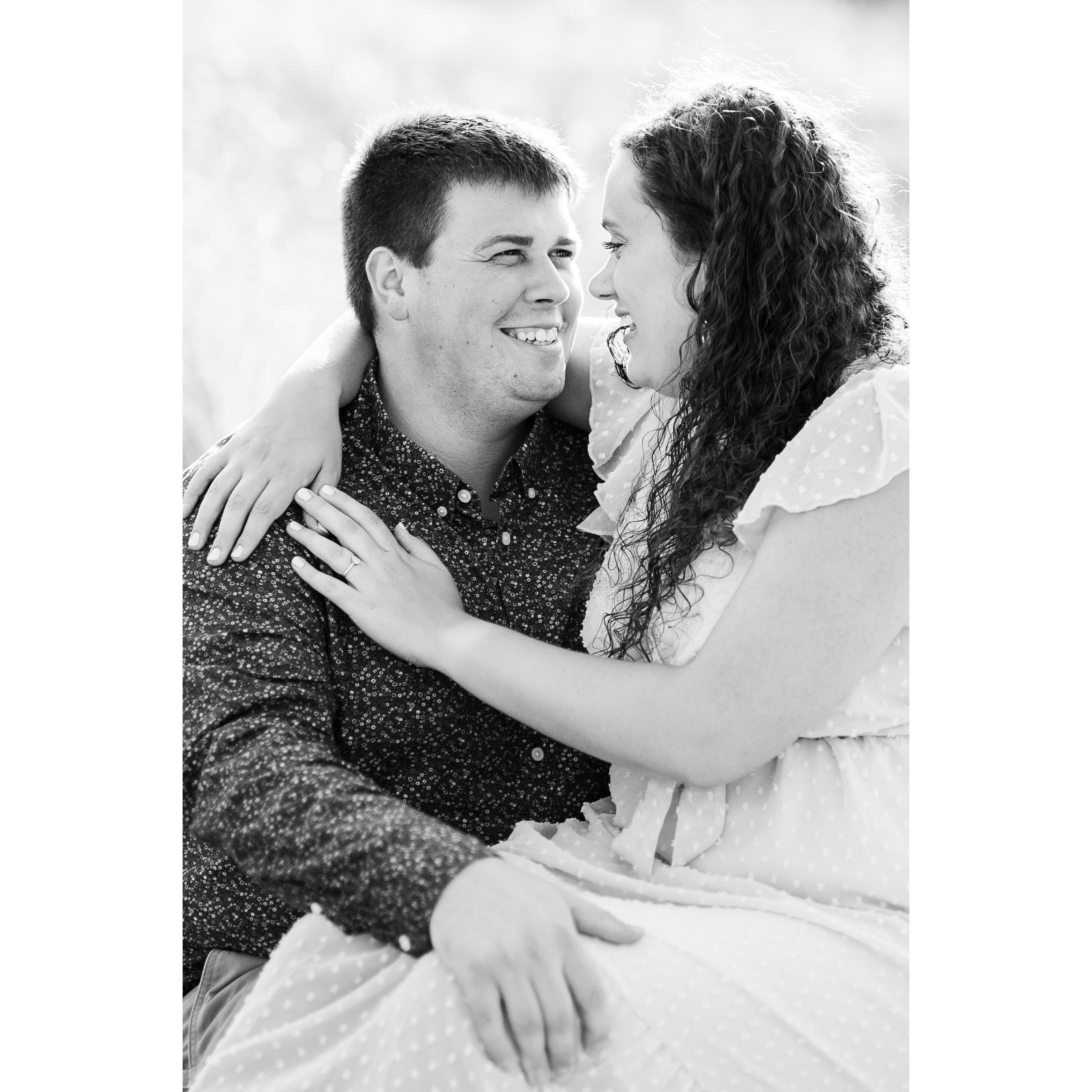 Our engagement photos by our amazing photographers - Irish Lane Photography
