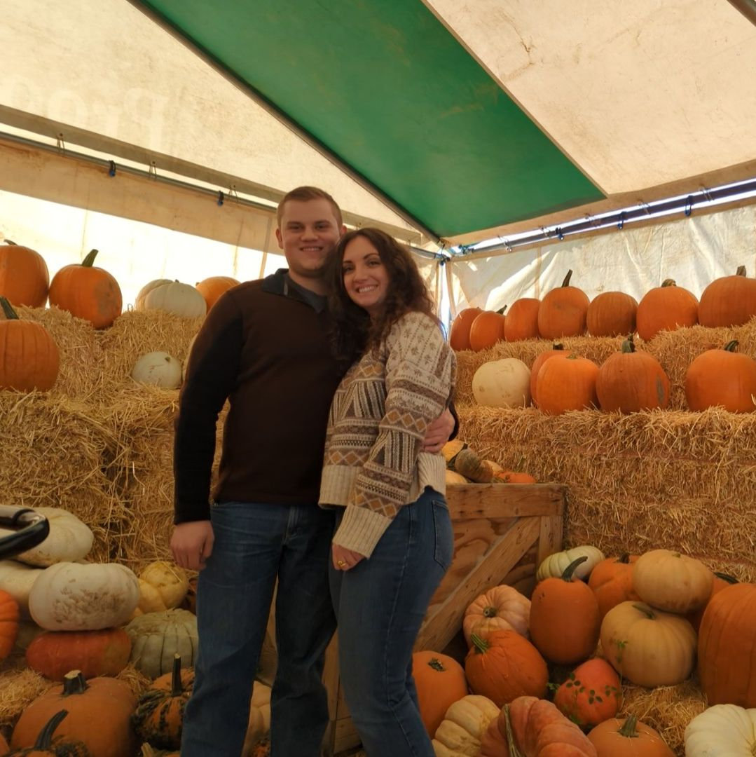 Picking out pumpkins,
October 2024