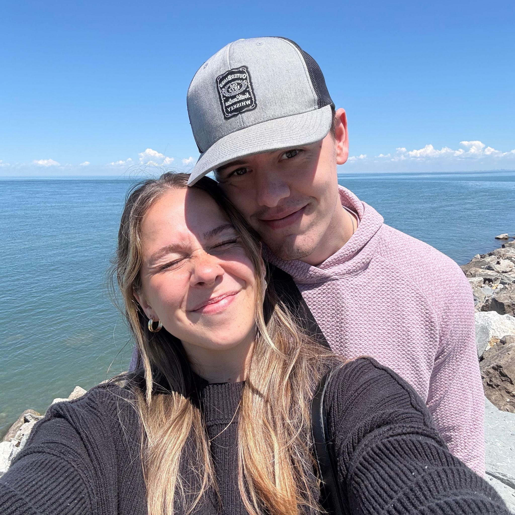 One of our first dates at Niagara on the Lake