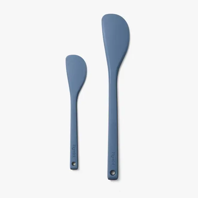 2pc Silicone Spatula Set Blue - Figmint™