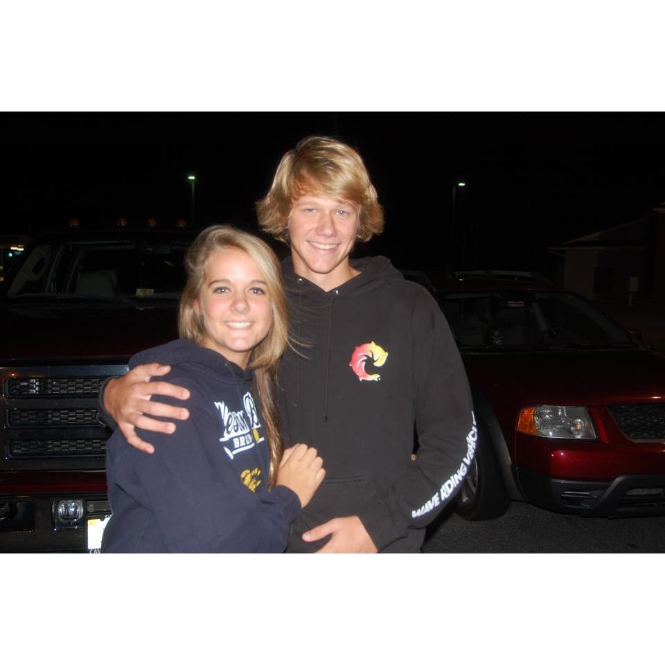 Our first picture together :)