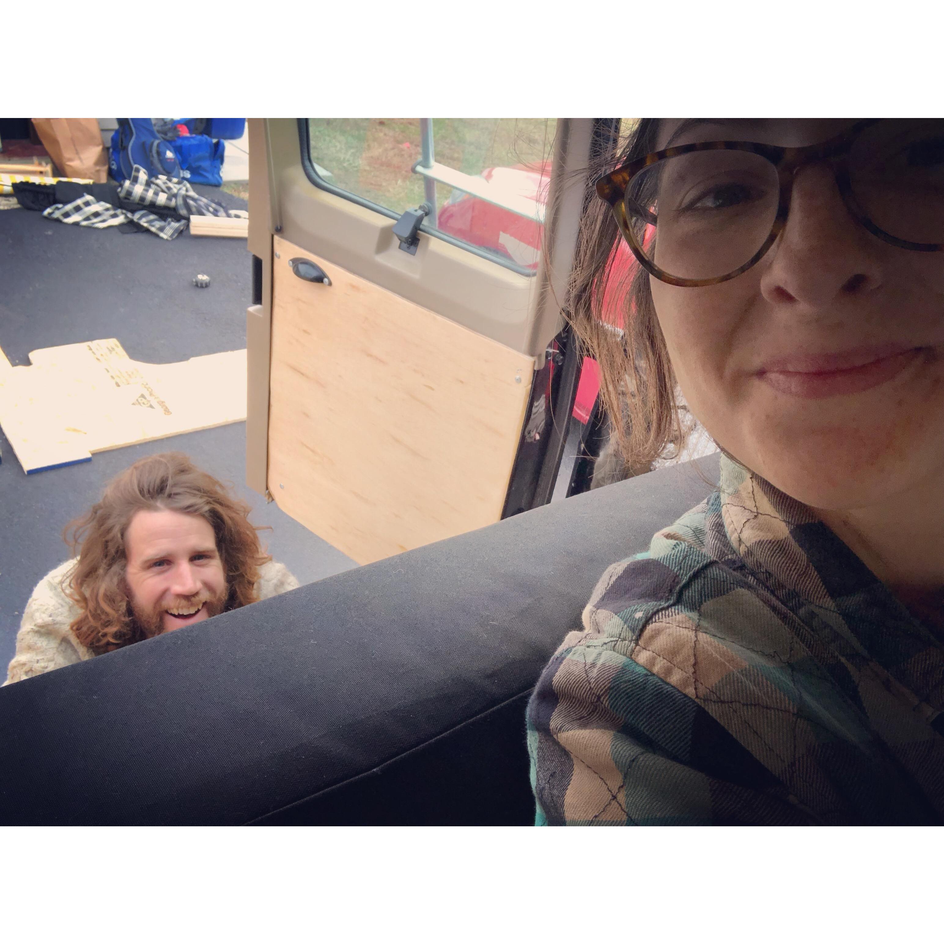 Converting our '97 Ram Van for our cross country trip in 2019