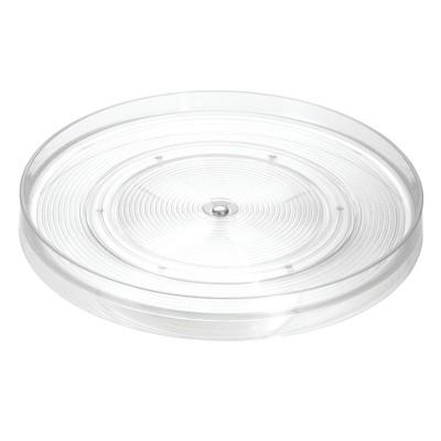InterDesign Linus Lazy Susan Turntable Large Clear