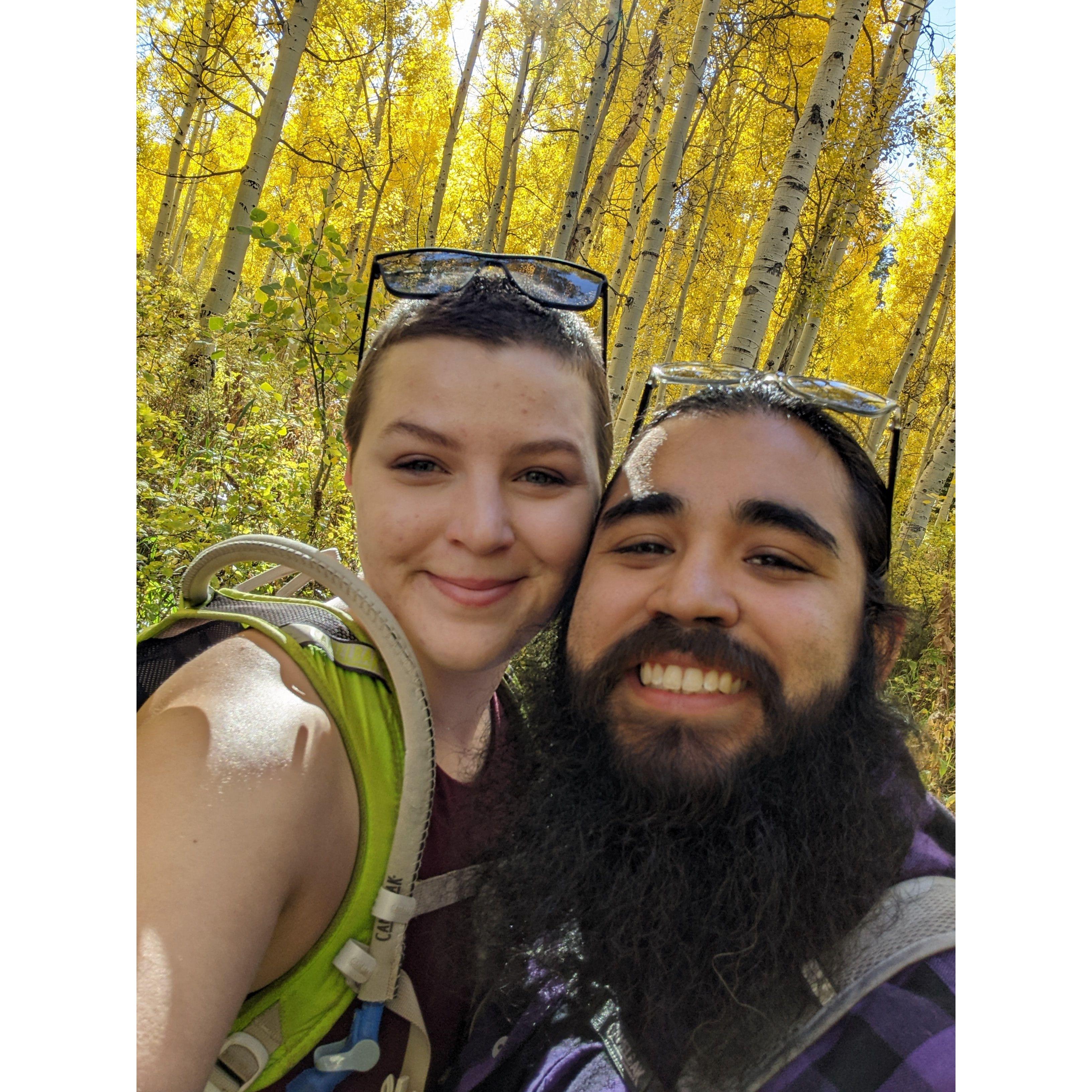 Taken right before Jen proposed