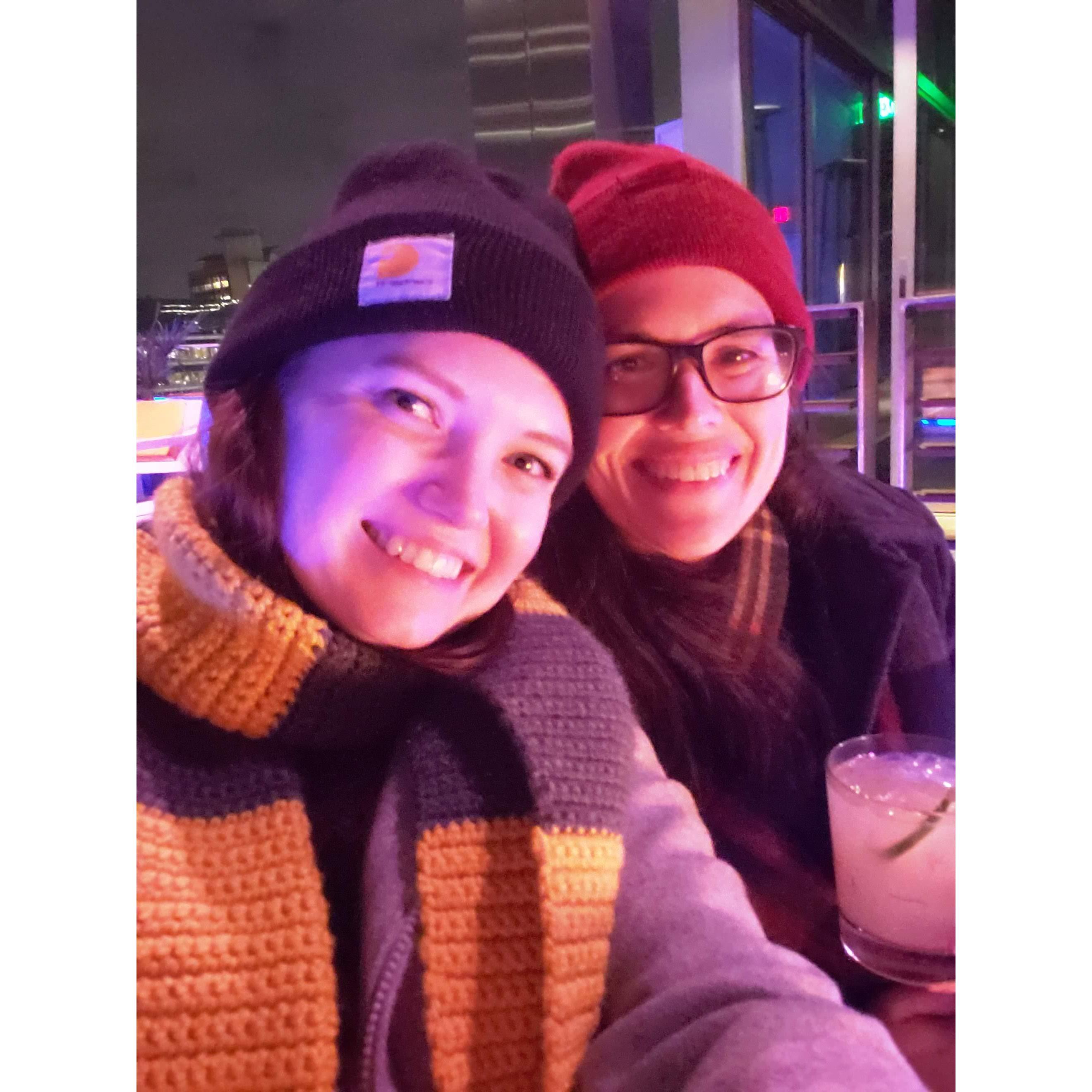 Nov 2022 - Anniversary Drinks (We saw Quentin Tarantino at dinner this night)