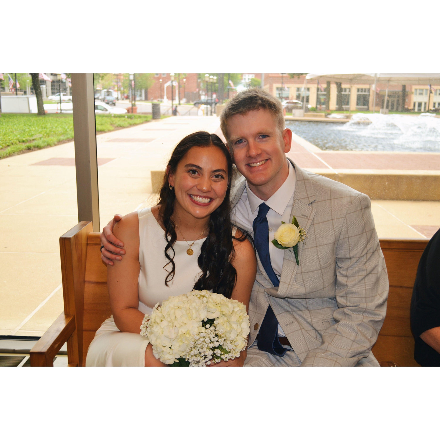 Our favorite picture from our civil wedding