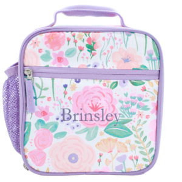 Lavender Floral Blooms Mackenzie Lunch Box