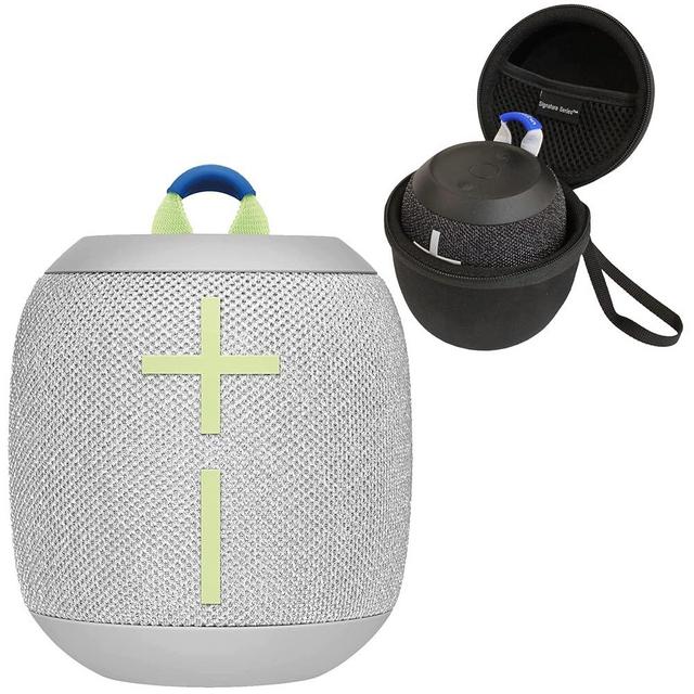 Ultimate Ears WONDERBOOM 3 Wireless Portable Waterproof Bluetooth Speaker with Bigger, Bassy-er 360 Degree Sound, Outdoor Boost Equalizer with Signature Series Shockproof Water Resistant Case