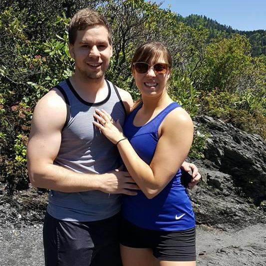 The just got engaged pose