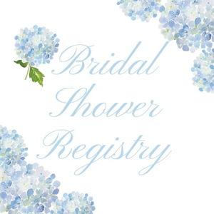 Bridal Shower Registry