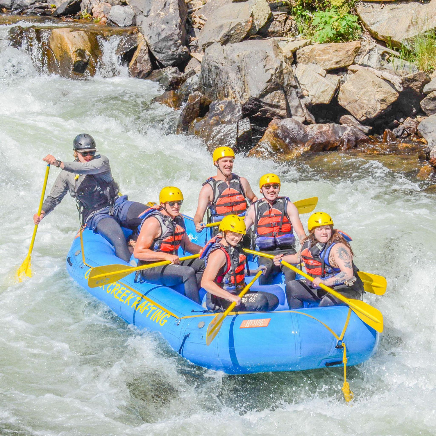 White water rafting in Colorado
