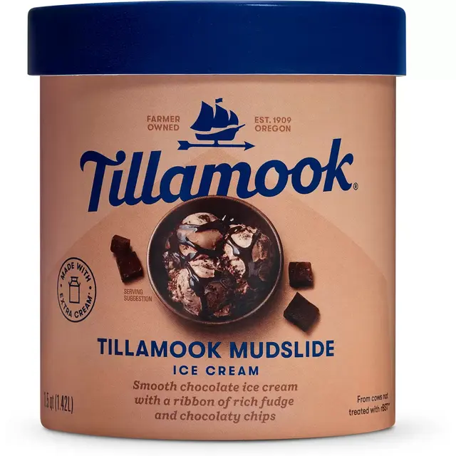 Tillamook Mudslide Ice Cream - 48 fl oz
