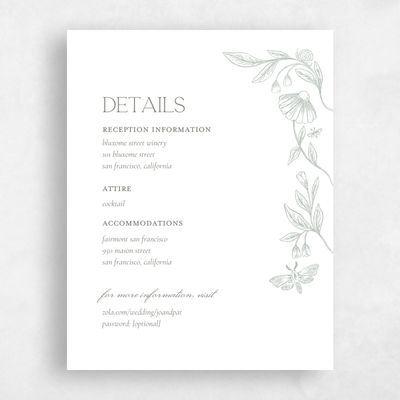 White Summer Wedding Enclosure - Gaspard