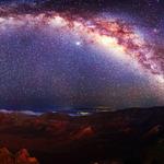 Stargazing over Mount Haleakala