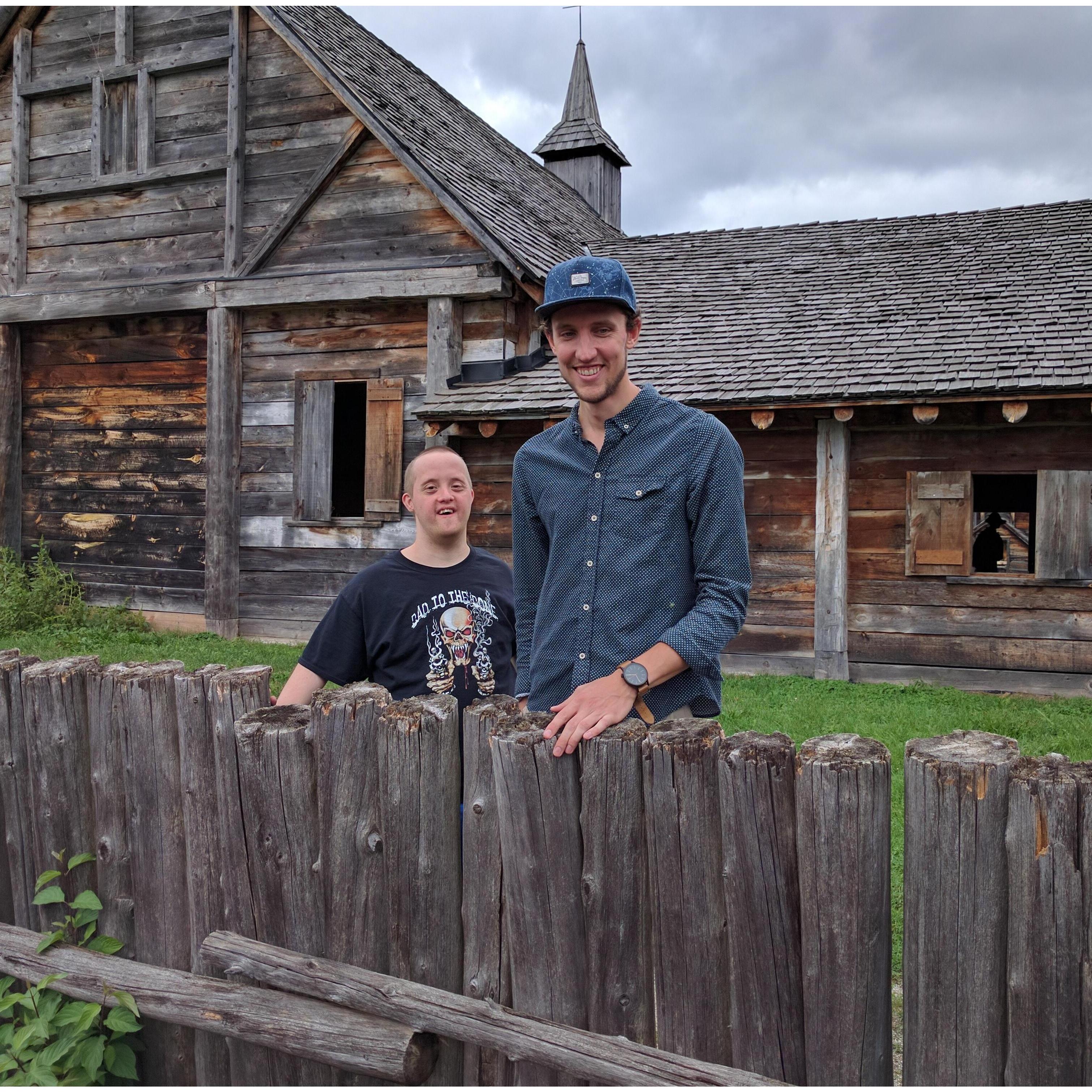 Isaac and Andrew, 2016