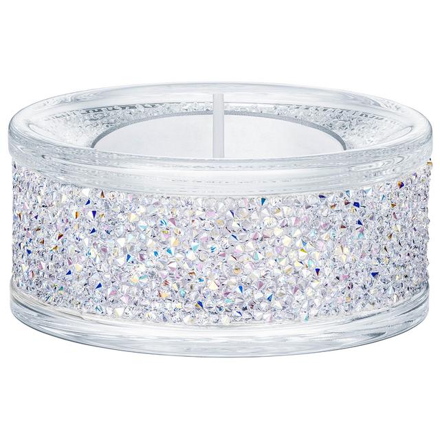 Swarovski Shimmer Tea Light Candle Holder, Aurora Borealis AB 5428722